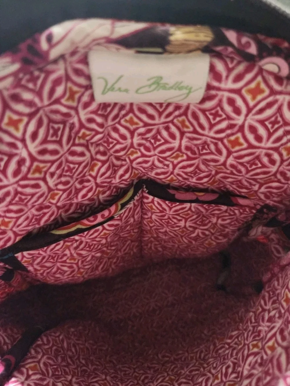 Vera Bradley Quilted Floral Multicolor Backpack